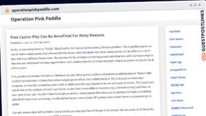 Publish Guest Post on operationpinkpaddle.com