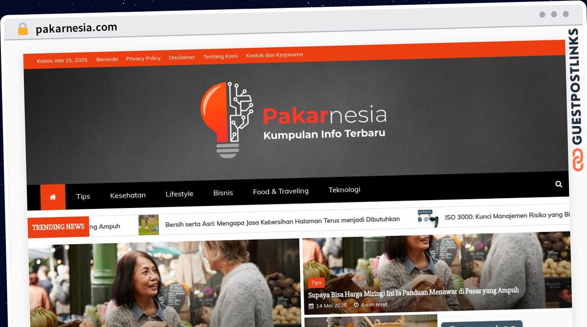 Publish Guest Post on pakarnesia.com