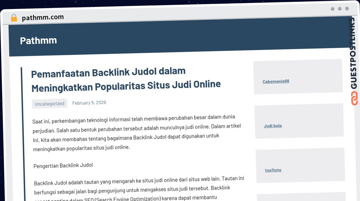 Publish Guest Post on pathmm.com
