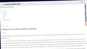 Publish Guest Post on patick-schlebes.com