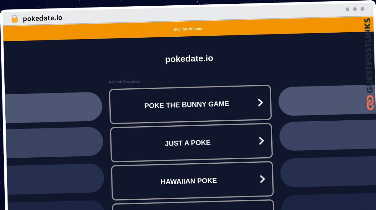 Publish Guest Post on pokedate.io