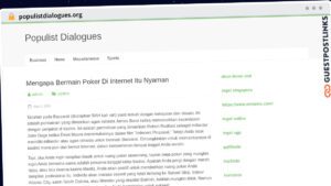 Publish Guest Post on populistdialogues.org