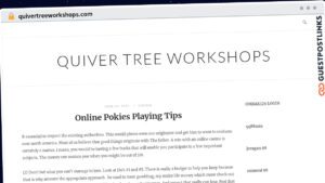 Publish Guest Post on quivertreeworkshops.com