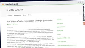 Publish Guest Post on r-ciclejoguina.org