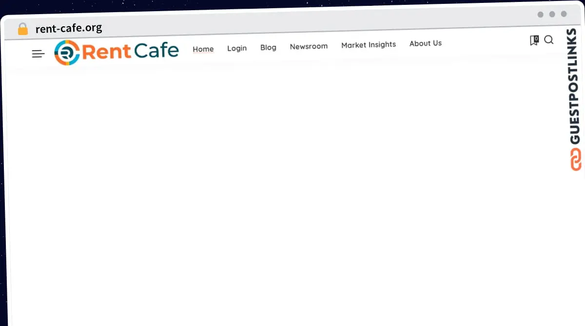 Publish Guest Post on rent-cafe.org