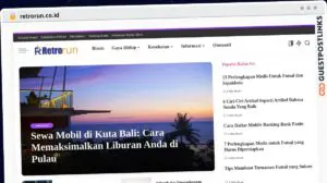 Publish Guest Post on retrorun.co.id