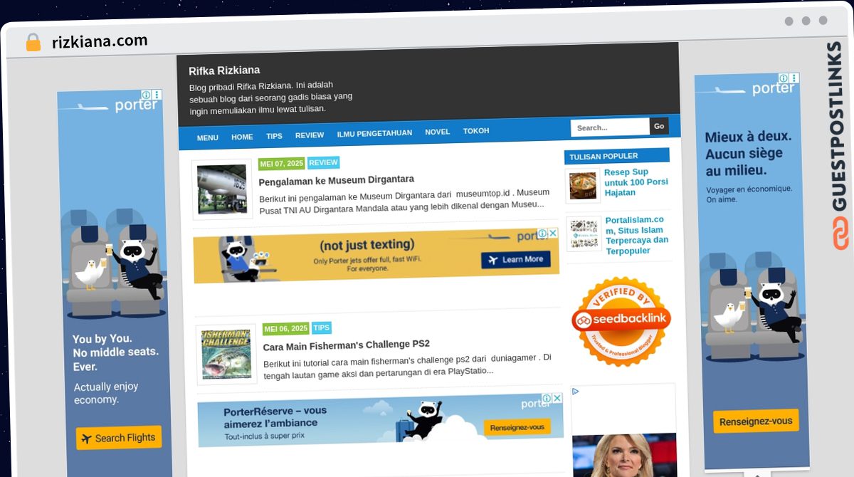 Publish Guest Post on rizkiana.com