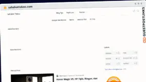 Publish Guest Post on sahabattekno.com