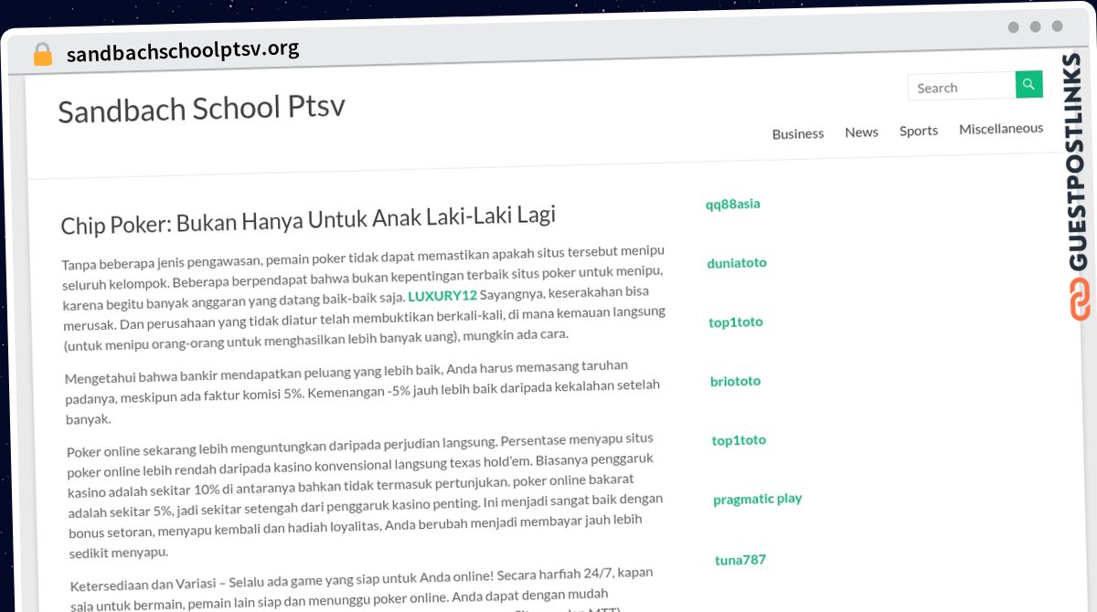 Publish Guest Post on sandbachschoolptsv.org