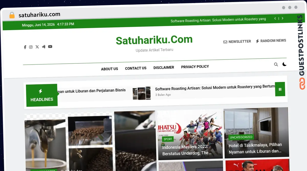 Publish Guest Post on satuhariku.com