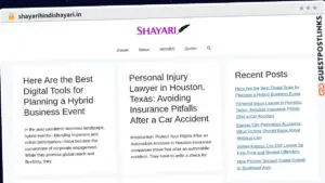 Publish Guest Post on shayarihindishayari.in