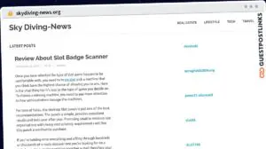 Publish Guest Post on skydiving-news.org