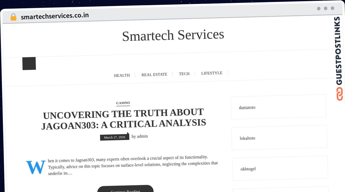 Publish Guest Post on smartechservices.co.in