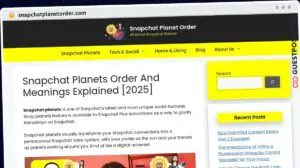 Publish Guest Post on snapchatplanetorder.com