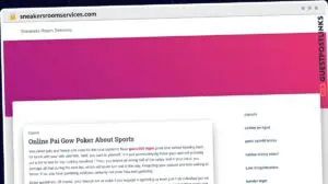 Publish Guest Post on sneakersroomservices.com