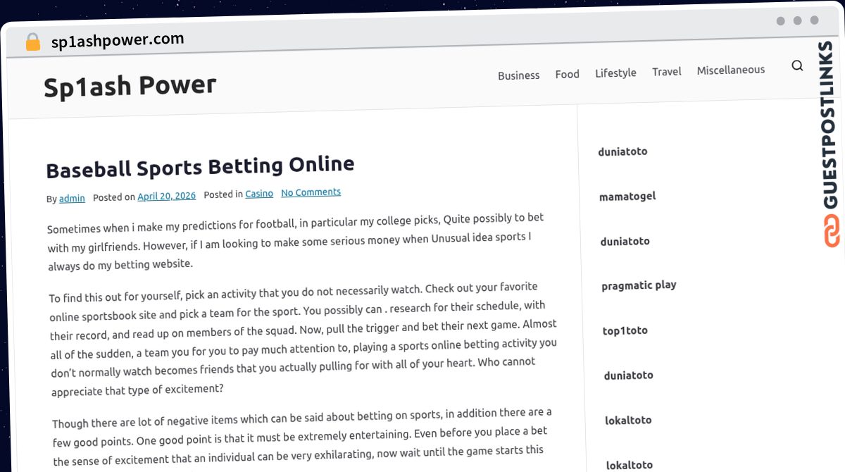 Publish Guest Post on sp1ashpower.com