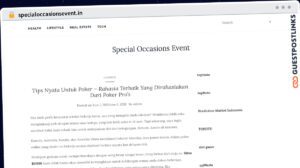 Publish Guest Post on specialoccasionsevent.in