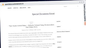 Publish Guest Post on specialoccasionsevent.in