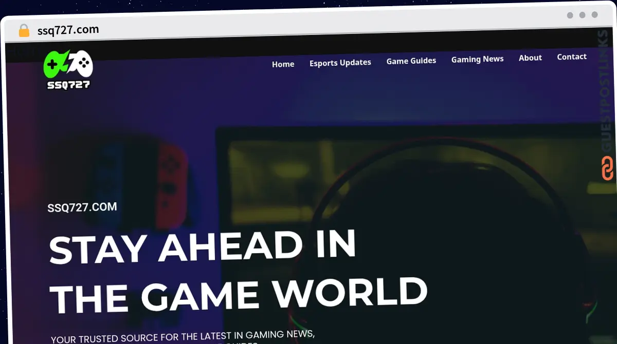 Publish Guest Post on ssq727.com