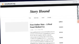Publish Guest Post on storyhound.org