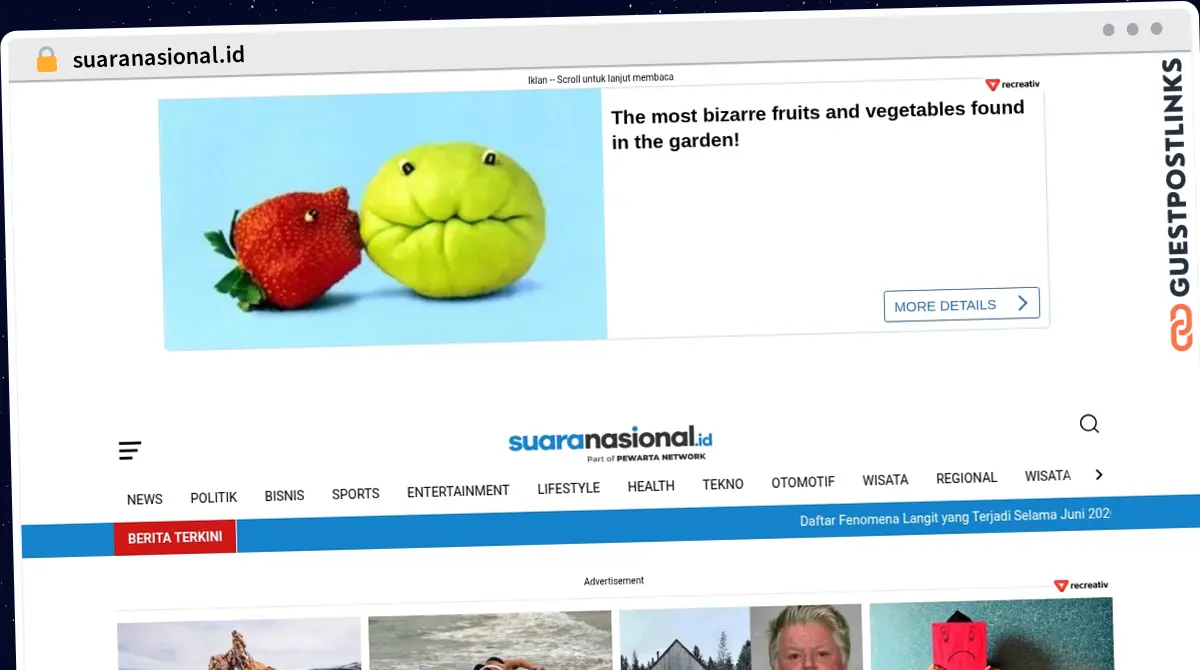 Publish Guest Post on suaranasional.id