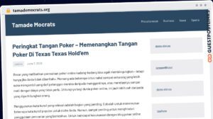 Publish Guest Post on tamademocrats.org