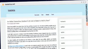 Publish Guest Post on tamerica.net
