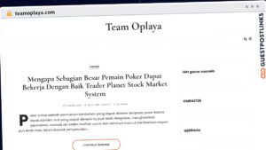 Publish Guest Post on teamoplaya.com