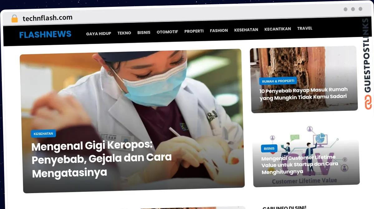Publish Guest Post on technflash.com