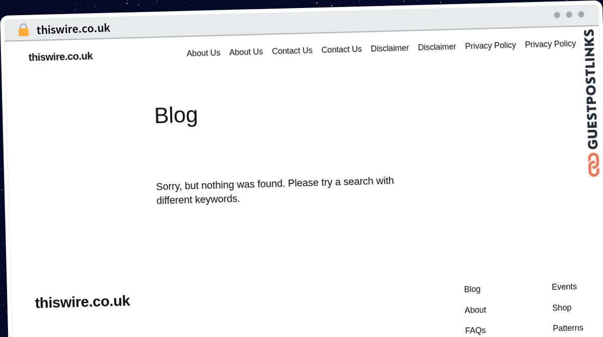 Publish Guest Post on thiswire.co.uk