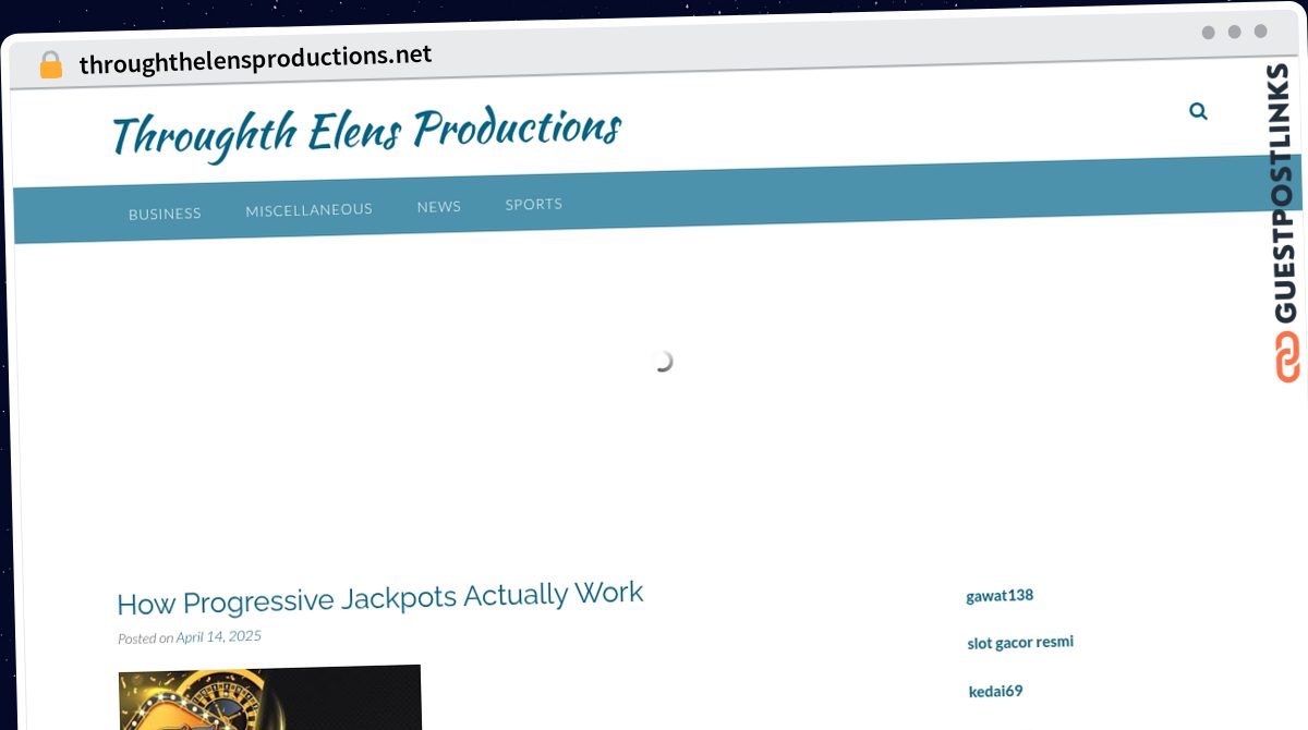 Publish Guest Post on throughthelensproductions.net