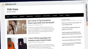 Publish Guest Post on titiktema.com