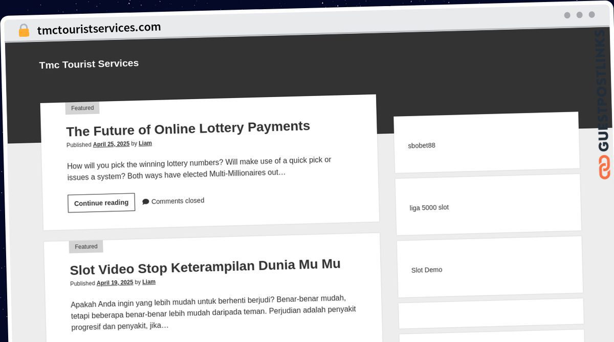 Publish Guest Post on tmctouristservices.com