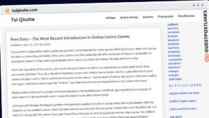 Publish Guest Post on tuiqiushe.com