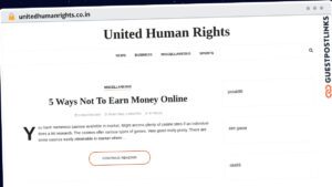 Publish Guest Post on unitedhumanrights.co.in