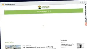 Publish Guest Post on visityuk.com