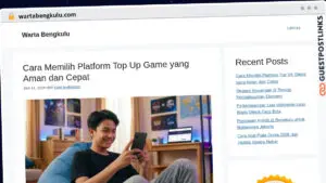 Publish Guest Post on wartabengkulu.com