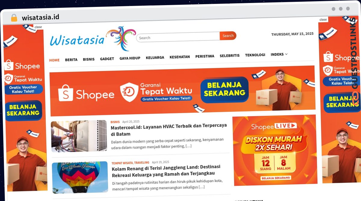 Publish Guest Post on wisatasia.id