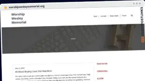 Publish Guest Post on worshipwesleymemorial.org