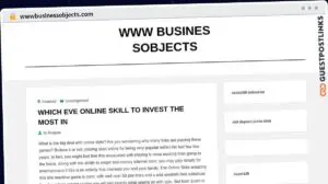 Publish Guest Post on wwwbusinessobjects.com