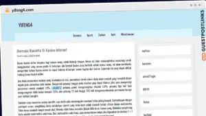 Publish Guest Post on yifeng4.com