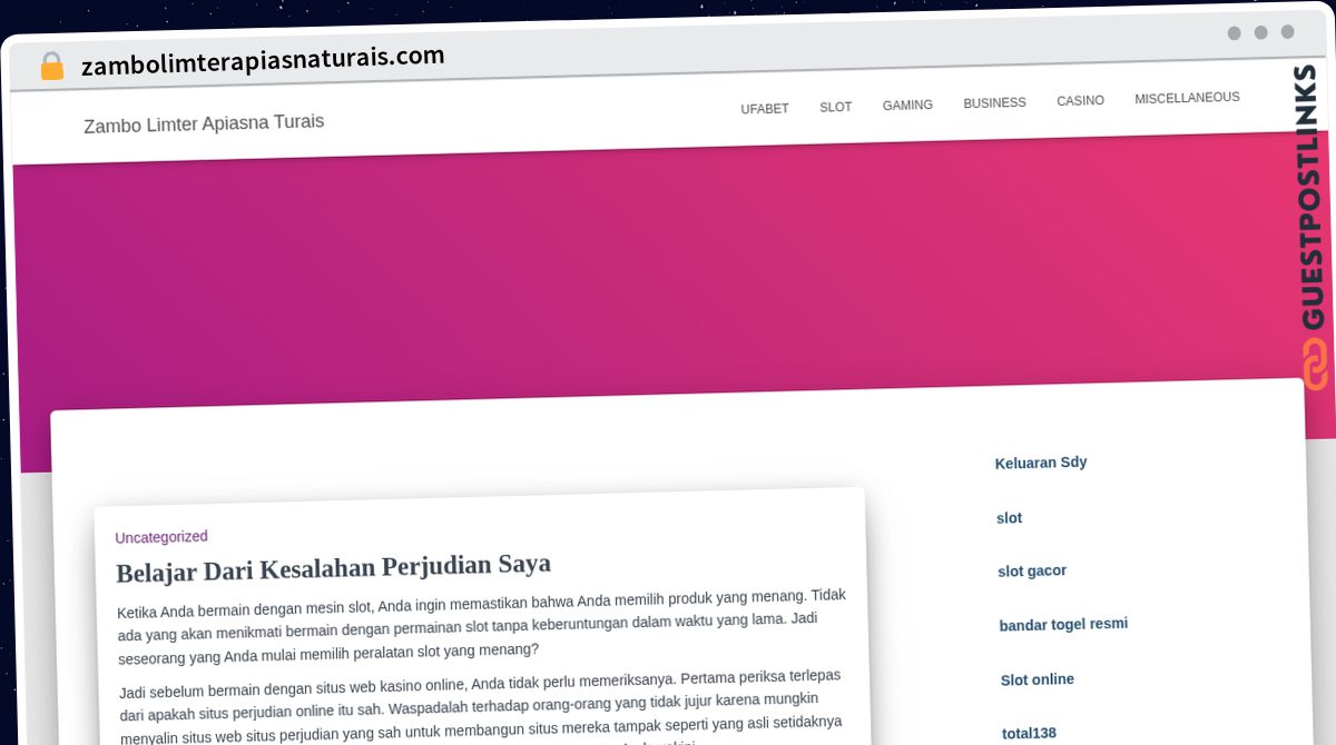 Publish Guest Post on zambolimterapiasnaturais.com