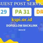 Buy Guest Post on kspi.or.id