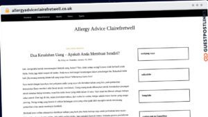Publish Guest Post on allergyadviceclairefretwell.co.uk