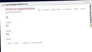 Publish Guest Post on americansagainstmlms.com
