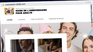 Publish Guest Post on anniversaire-adulte.com