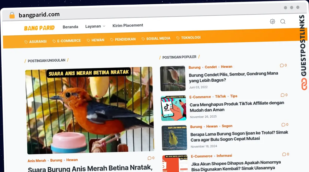 Publish Guest Post on bangparid.com