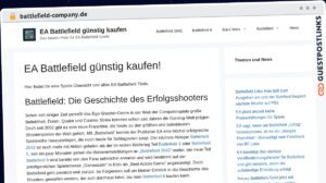 Publish Guest Post on battlefield-company.de