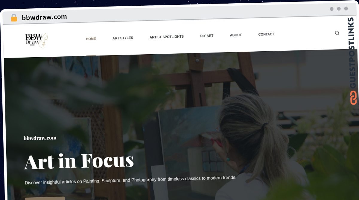 Publish Guest Post on bbwdraw.com