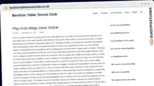Publish Guest Post on becktontabletennisclub.co.uk